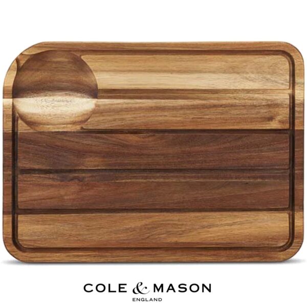 Tagliere Berden in acacia Cole&Mason con fondo scanalato P6WH722129 - immagine 3
