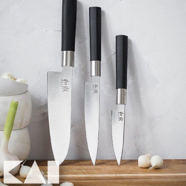Set Kai di 4 coltelli Wasabi Black - immagine 4