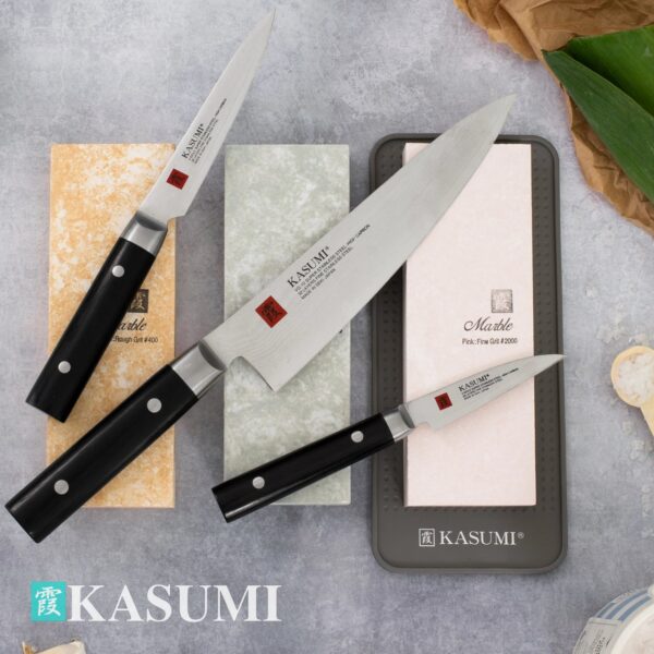 Pietra per affilare Kasumi in marmo grana 2000 K-80008 - immagine 3