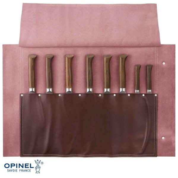 Rotolo portacoltelli Opinel 8 posti in similpelle O-2367 - immagine 4