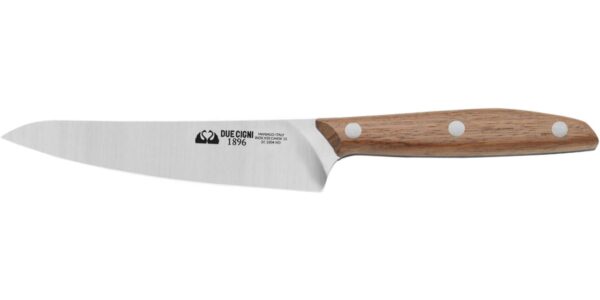 Coltello Utility Due Cigni Linea 1896 in noce 14 cm 2C-1004-NO