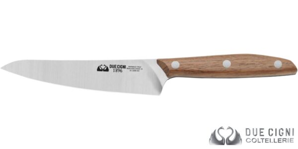 Coltello Utility Due Cigni Linea 1896 in noce 14 cm 2C-1004-NO - immagine 2