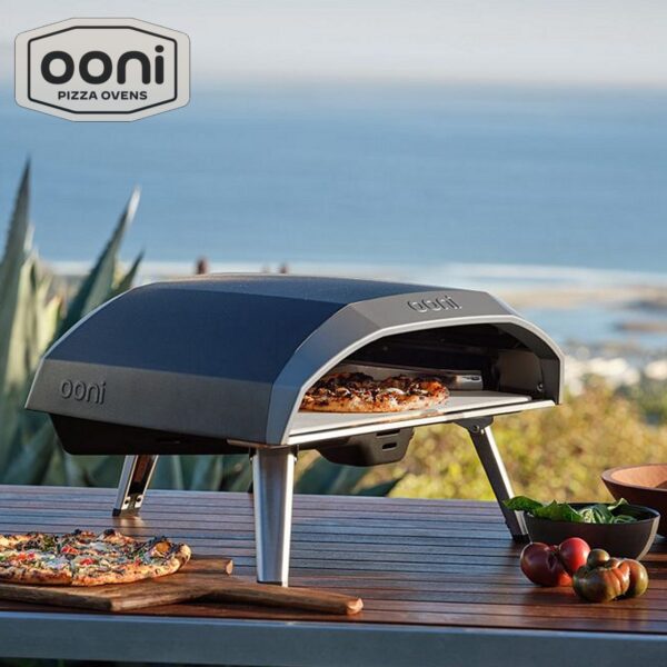 Set forno pizza Koda 16 Ooni + Pala 30 cm + rotella taglia pizza + spazzola pulizia - immagine 4