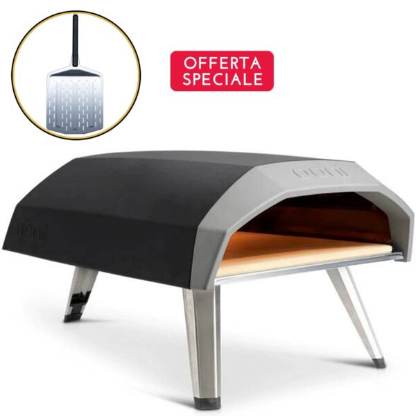 Kit forno pizza a gas Ooni Koda 12 + Pala alluminio Ooni - immagine 2