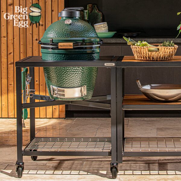 Set completo Big Green Egg Large + Egg Frame - immagine 2