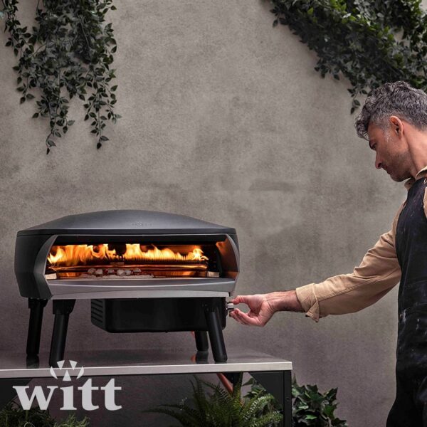 Set forno pizza Etna rotante 2.0 Witt + pala da 35cm + pala giropizza Witt - immagine 3