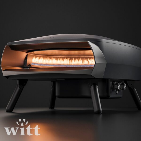 Kit forno pizza Etna Rotante 2.0 Witt + pala in alluminio 35 cm - immagine 5