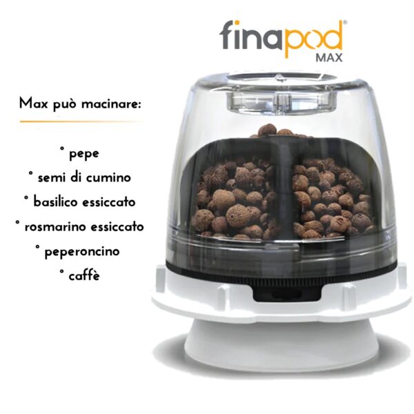 Capsula FinaPod MAX per macina spezie elettrico FinaMilll FM132-1