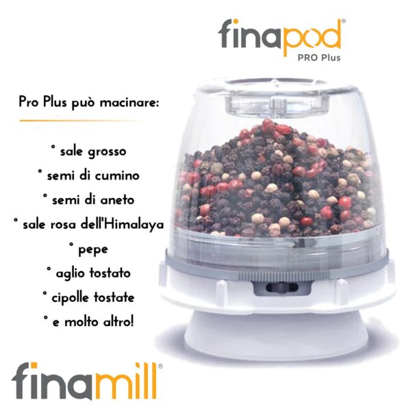 Capsula FinaPod PRO Plus per macina spezie elettrico FinaMilll FM134-1 - immagine 2