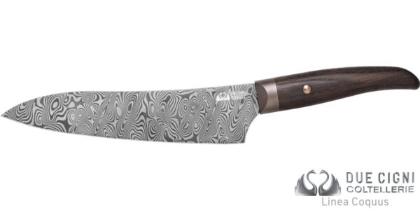 Coltello Coquus Damascus Due Cigni Chef 20cm 2C 2105 DGD - immagine 2