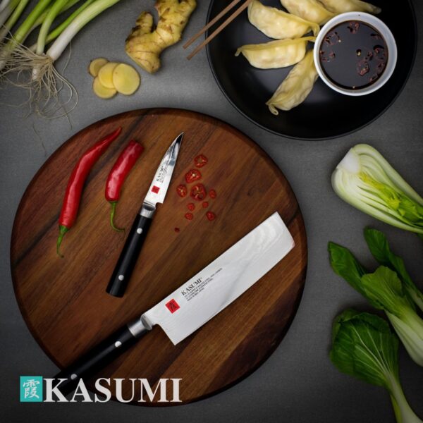 Set Kasumi serie Damascus 3 coltelli - immagine 4