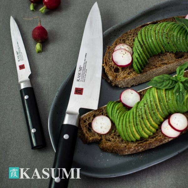 Set 3 coltelli Kasumi serie Damascus - immagine 4