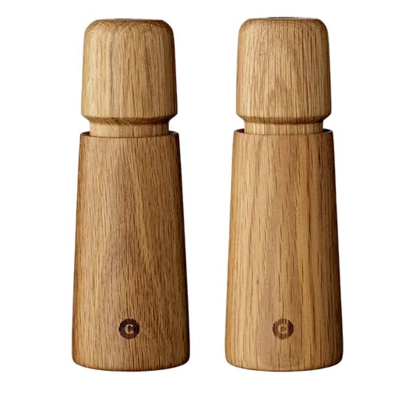 Set of 2 sale e pepe Stockholm in quercia CrushGrind CG2STO17OILWO