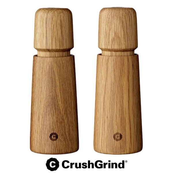 Set of 2 sale e pepe Stockholm in quercia CrushGrind CG2STO17OILWO - immagine 2