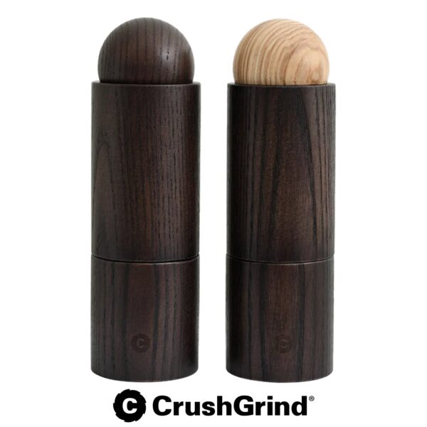 Set of 2 sale e pepe Aarhus in frassino CrushGrind CG2AAR18BRWA - immagine 2