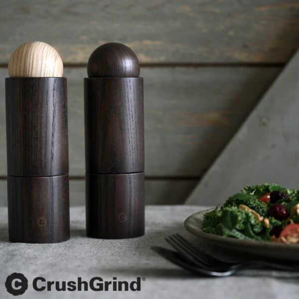 Set of 2 sale e pepe Aarhus in frassino CrushGrind CG2AAR18BRWA - immagine 4