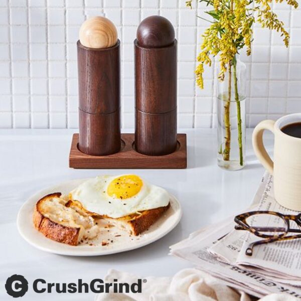 Set of 2 sale e pepe Aarhus in frassino CrushGrind CG2AAR18BRWA - immagine 5
