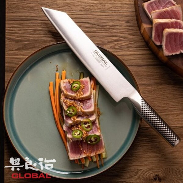 Coltello Global serie G Kiritsuke 24 cm G-106 - immagine 4