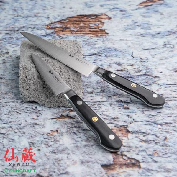 Coltello Petty Suncraft Senzo Professional 13 cm MP-02 - immagine 7