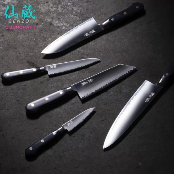 Coltello Bunka Suncraft Senzo Professional 16,5 cm MP-05 - immagine 3