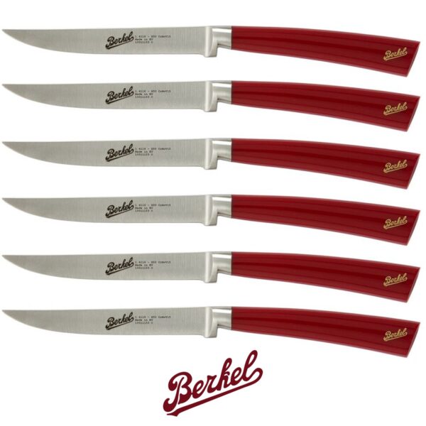 Set 6 coltelli da bistecca Berkel Elegance KEP6ST11SR - immagine 2