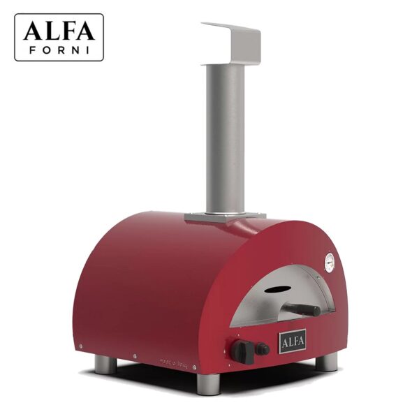 Forno pizza Alfa Forni Moderno Portable gas rosso antico FXMD-PT-GROA - immagine 3