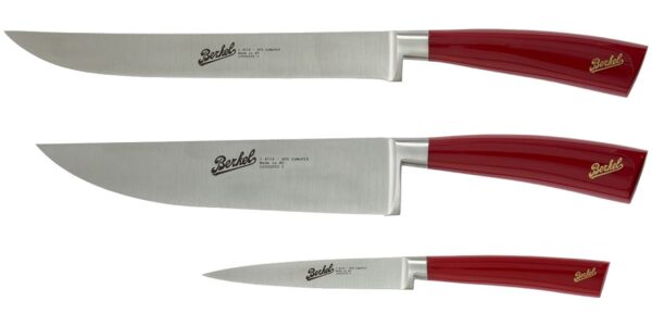 Set Chef 3 coltelli Berkel Elegance KEP3CS00SR