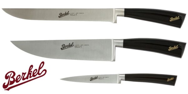 Set Chef 3 coltelli Berkel Elegance KEP3CS00SR - immagine 3