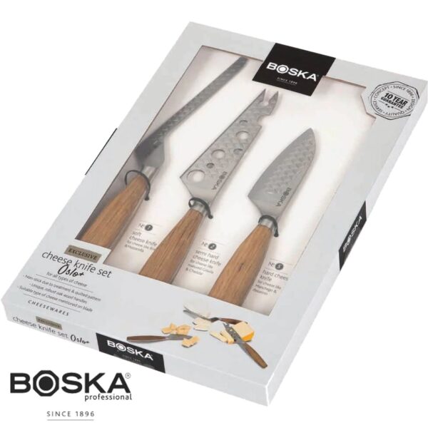 Set 3 coltelli da formaggio Boska Oslo+ 320365 - immagine 4