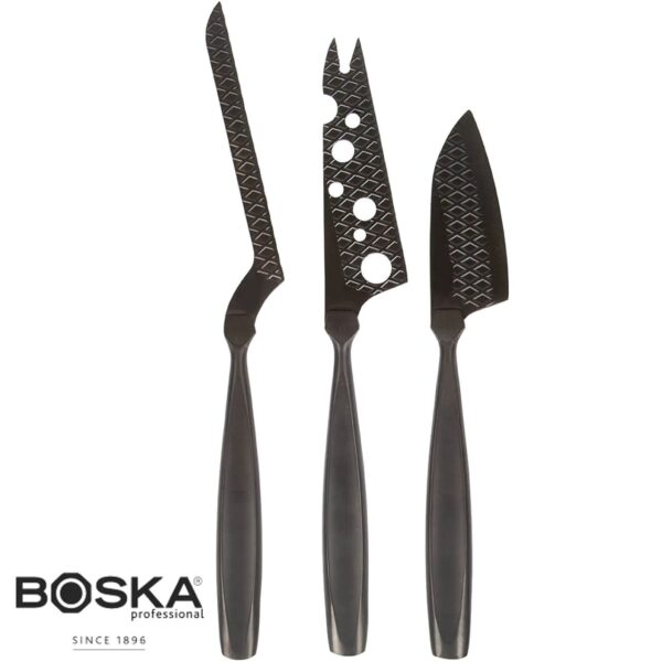 Set 3 coltelli da formaggio Boska Monaco+ con custodia 307089 - immagine 2