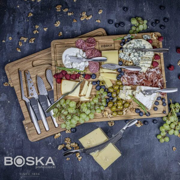 Set 10 coltelli da formaggio Boska Monaco+ con tagliere e cassetto 307105 - immagine 8