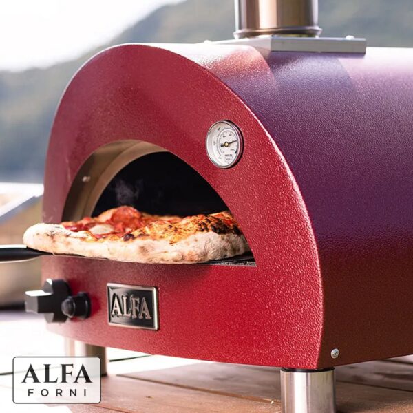 Forno pizza Alfa Forni Moderno Portable gas rosso antico FXMD-PT-GROA - immagine 7