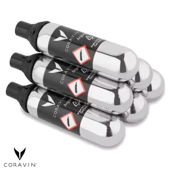 Coravin Capsula di argon Pure per sistemi mescita confezione 6 pezzi 410006 - immagine 2