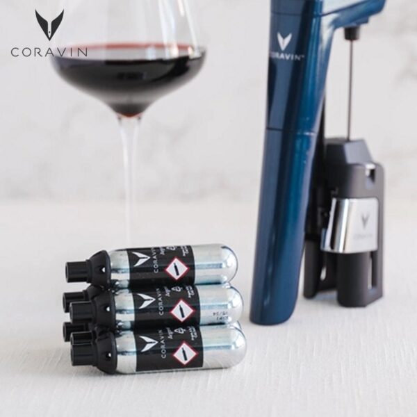 Coravin Capsula di argon Pure per sistemi mescita confezione 6 pezzi 410006 - immagine 5