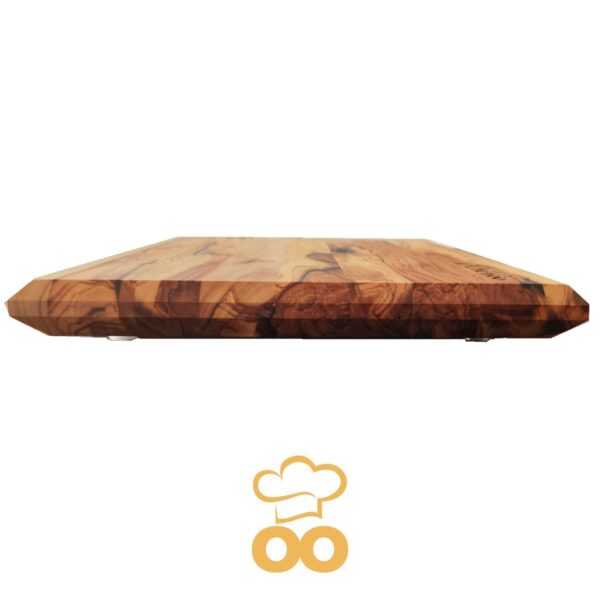Tagliere artigianale in legno di olivo TA006 - immagine 2