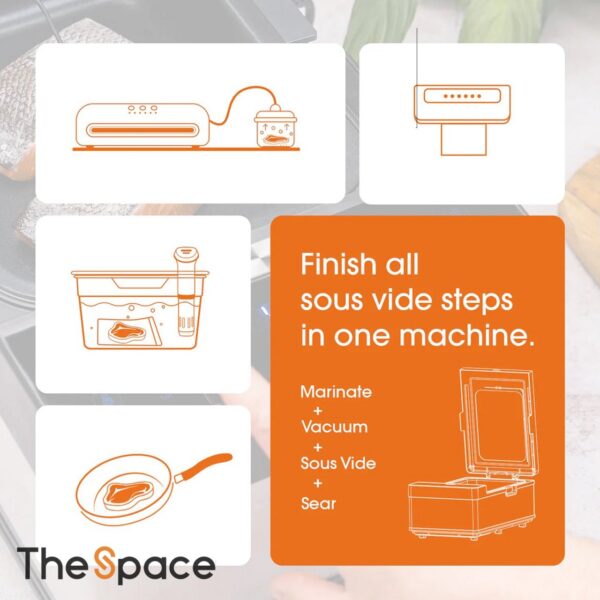 Macchina multifunzione Neovide 100 3L The Space NSV100 - immagine 10