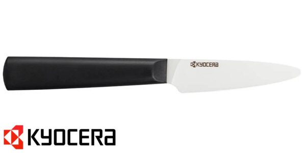 Coltello ceramica Kyocera Chowa Spelucchino 7,5 cm TK075WHBK - immagine 2