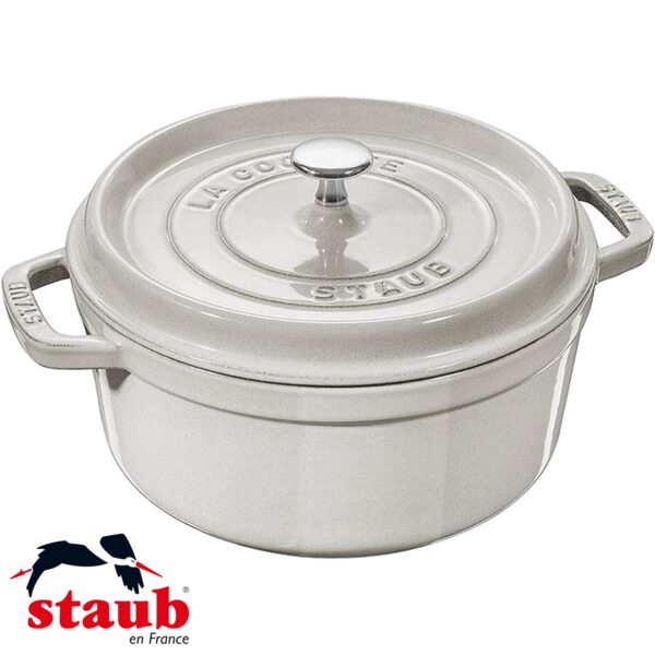 Cocotte rotonda Staub in ghisa 26 cm 40510-26 - immagine 2