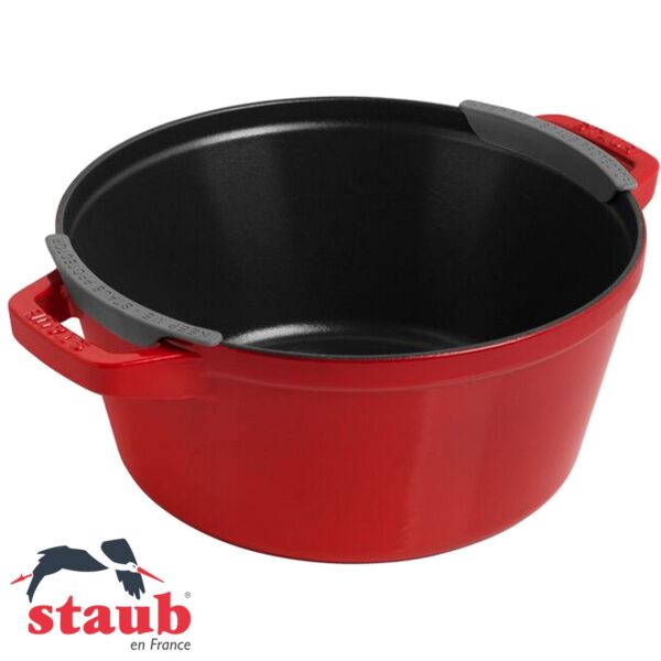 Set pentole in ghisa Staub 3 pezzi impilabili 40508-3 - immagine 5