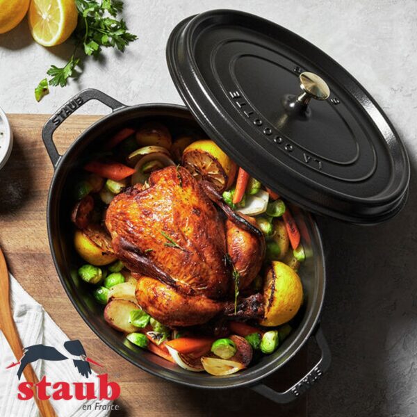 Cocotte ovale Staub in ghisa 31 cm 40509-31 - immagine 6