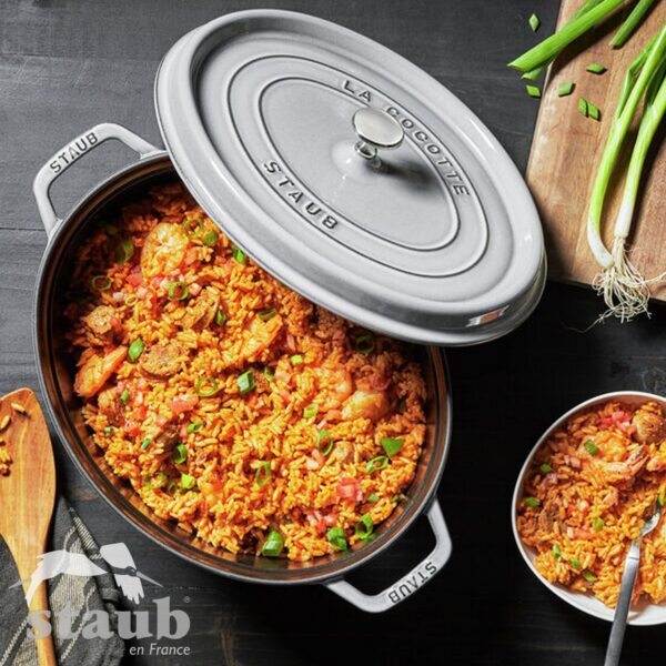Cocotte ovale Staub in ghisa 31 cm 40509-31 - immagine 7