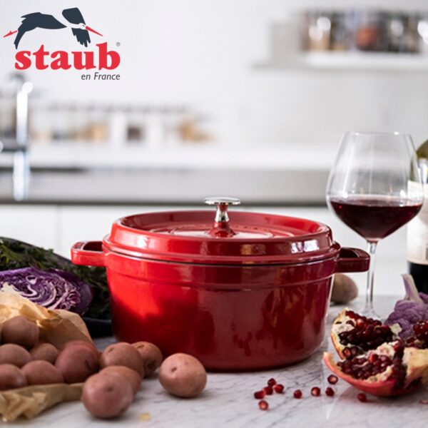 Cocotte ovale Staub in ghisa 29 cm 40509-29 - immagine 5