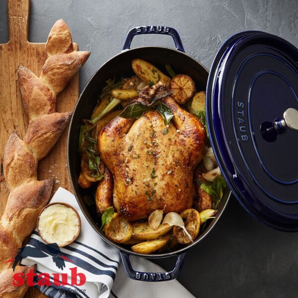 Cocotte ovale Staub in ghisa 29 cm 40509-29 - immagine 8