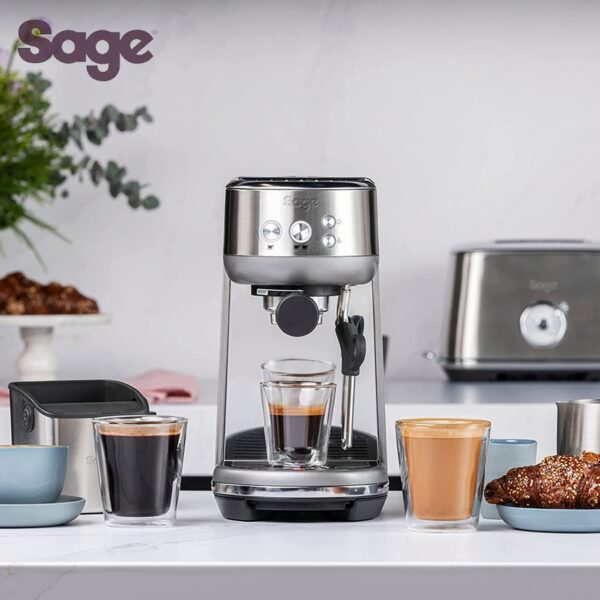 Sage macchina da caffè The Bambino SES450BSS4EEU1 - immagine 9
