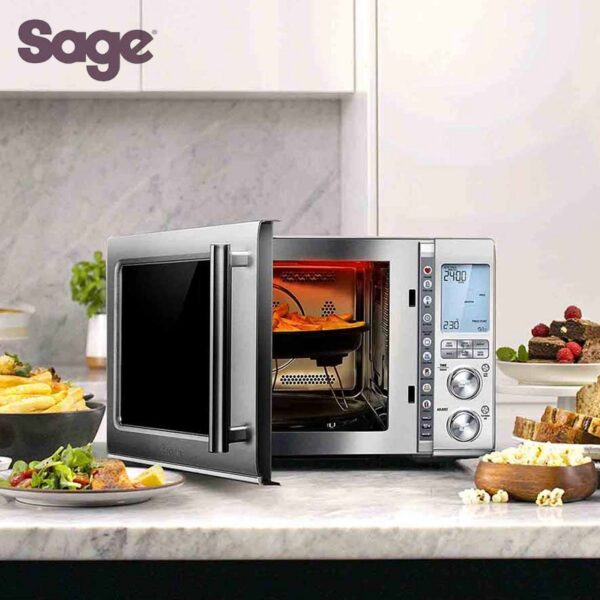 Sage forno a convezione/microonde/AirFryer The Combi Wave 3 in 1 SMO870BSS4EEU1 - immagine 6