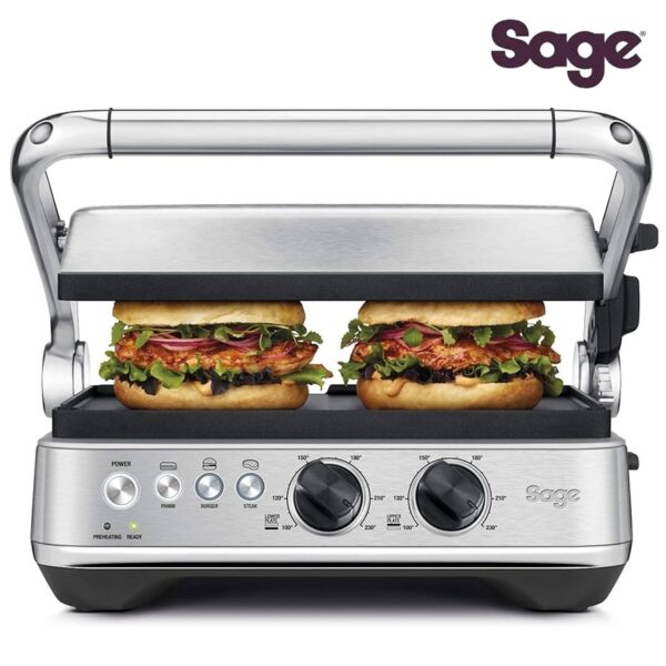 Sage piastra e grill The BBQ & Press Grill SGR700BSS4EEU1 - immagine 2