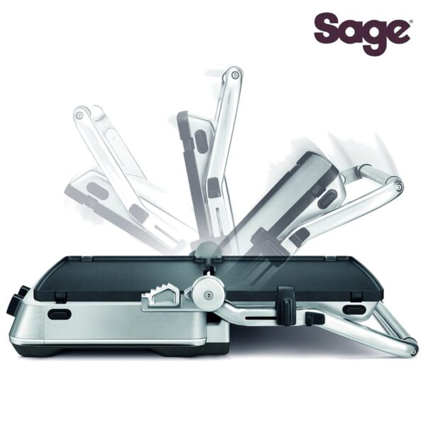 Sage piastra e grill The BBQ & Press Grill SGR700BSS4EEU1 - immagine 4