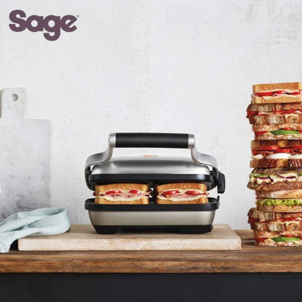 Sage piastra e grill The Adjusta Grill & Press SGR250BSS4EEU1 - immagine 5