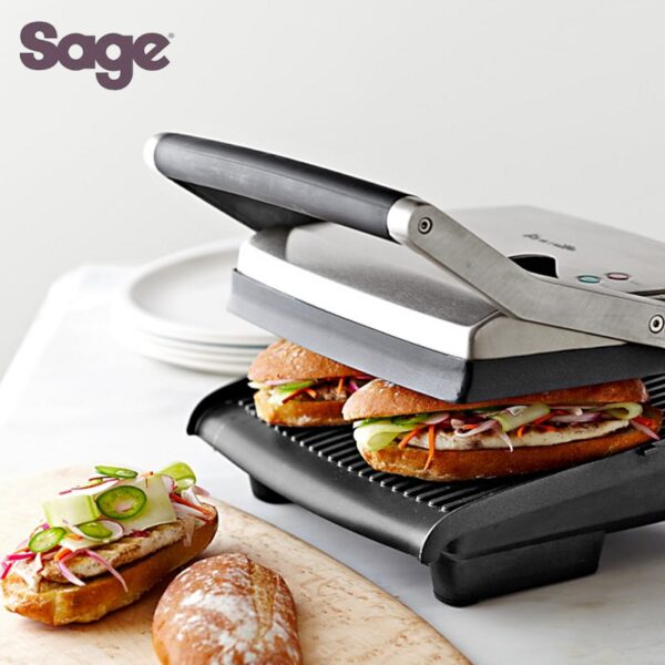 Sage piastra e grill The Adjusta Grill & Press SGR250BSS4EEU1 - immagine 6