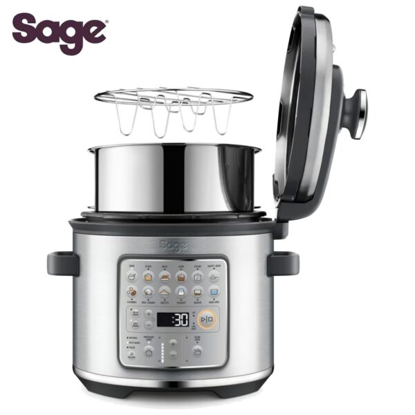 Sage pentola multifunzione The Fast Slow GO SPR680BSS2EEU1 - immagine 3